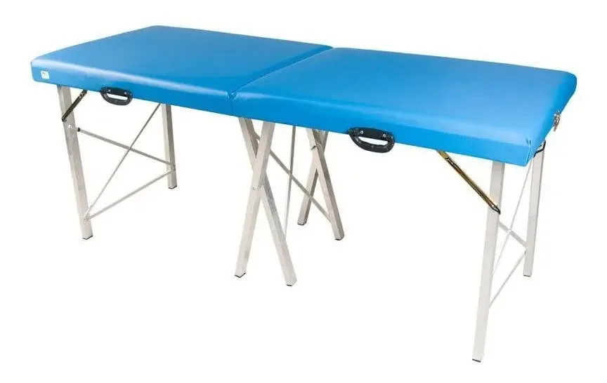Maca Dobrável Reforçada Sfr01 300kg Cor Azul-claro