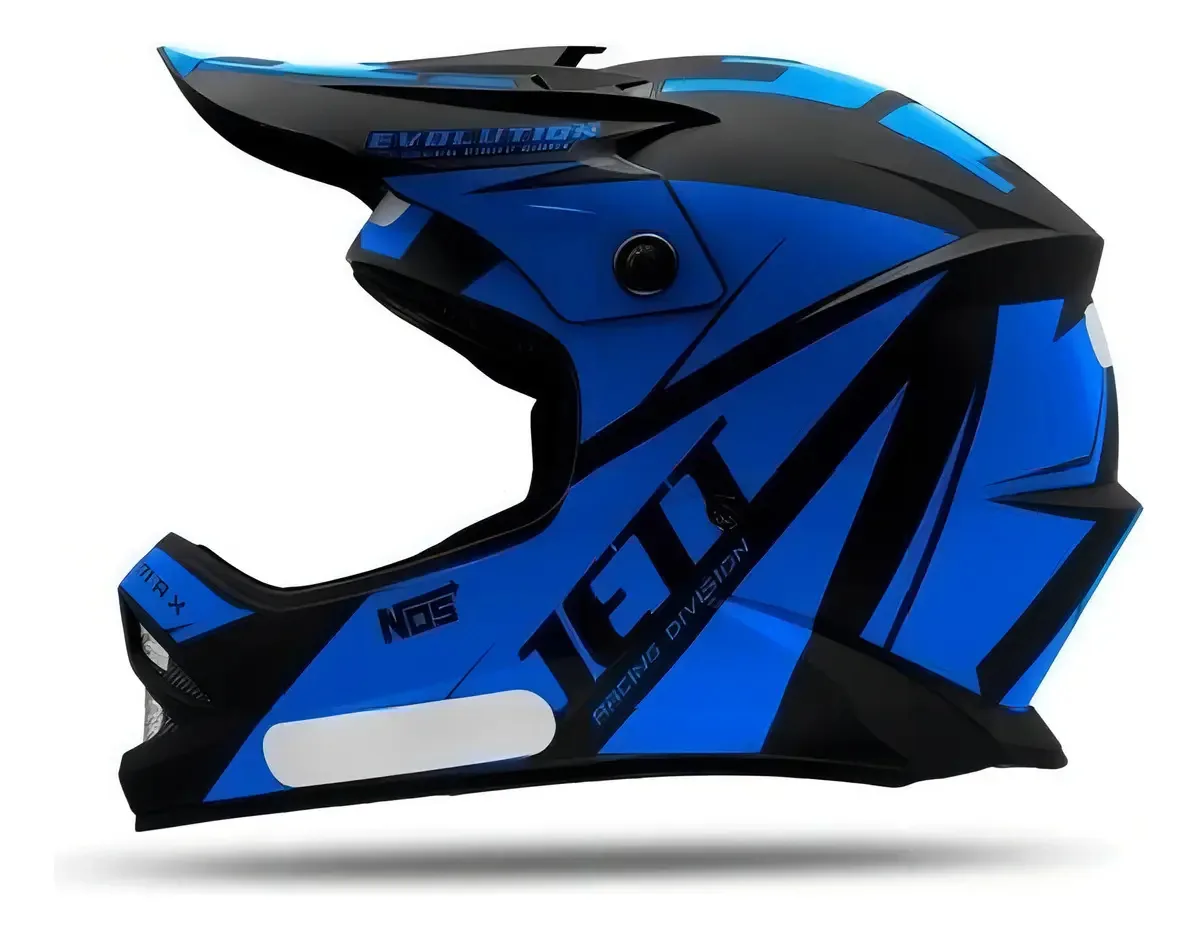 Capacete Infantil De Motocross Modelo Jett Evolution