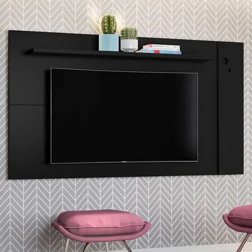 Painel Para Tv Até 48 Polegadas Eyre Preto
