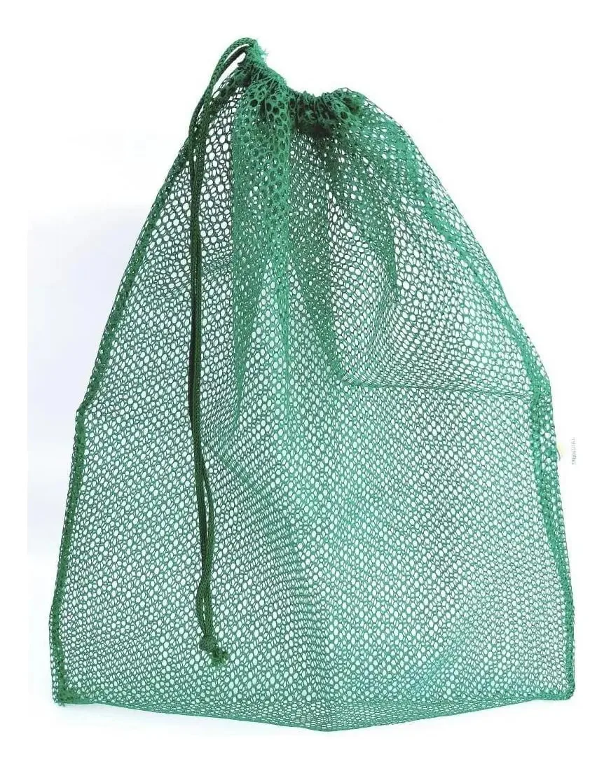 Kit 10 Saquinhos Verde Organizadores Reutilizáveis
