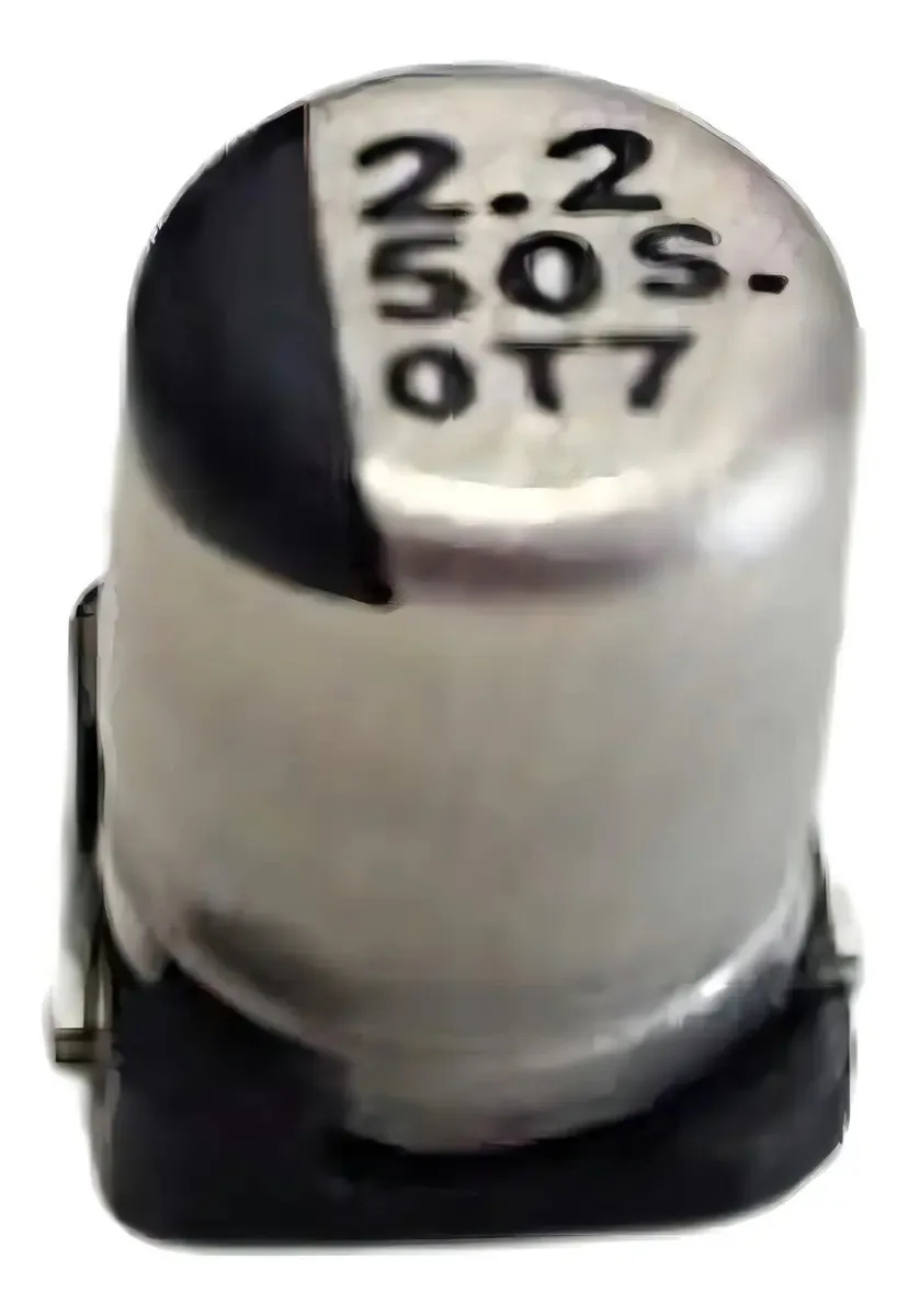Kit com 40 Capacitores Eletrolíticos SMD 2.2uF 50V
