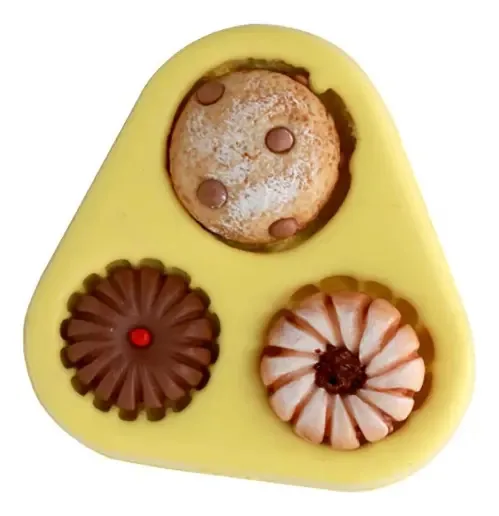 Molde De Silicone Biscoitos - Bluestar