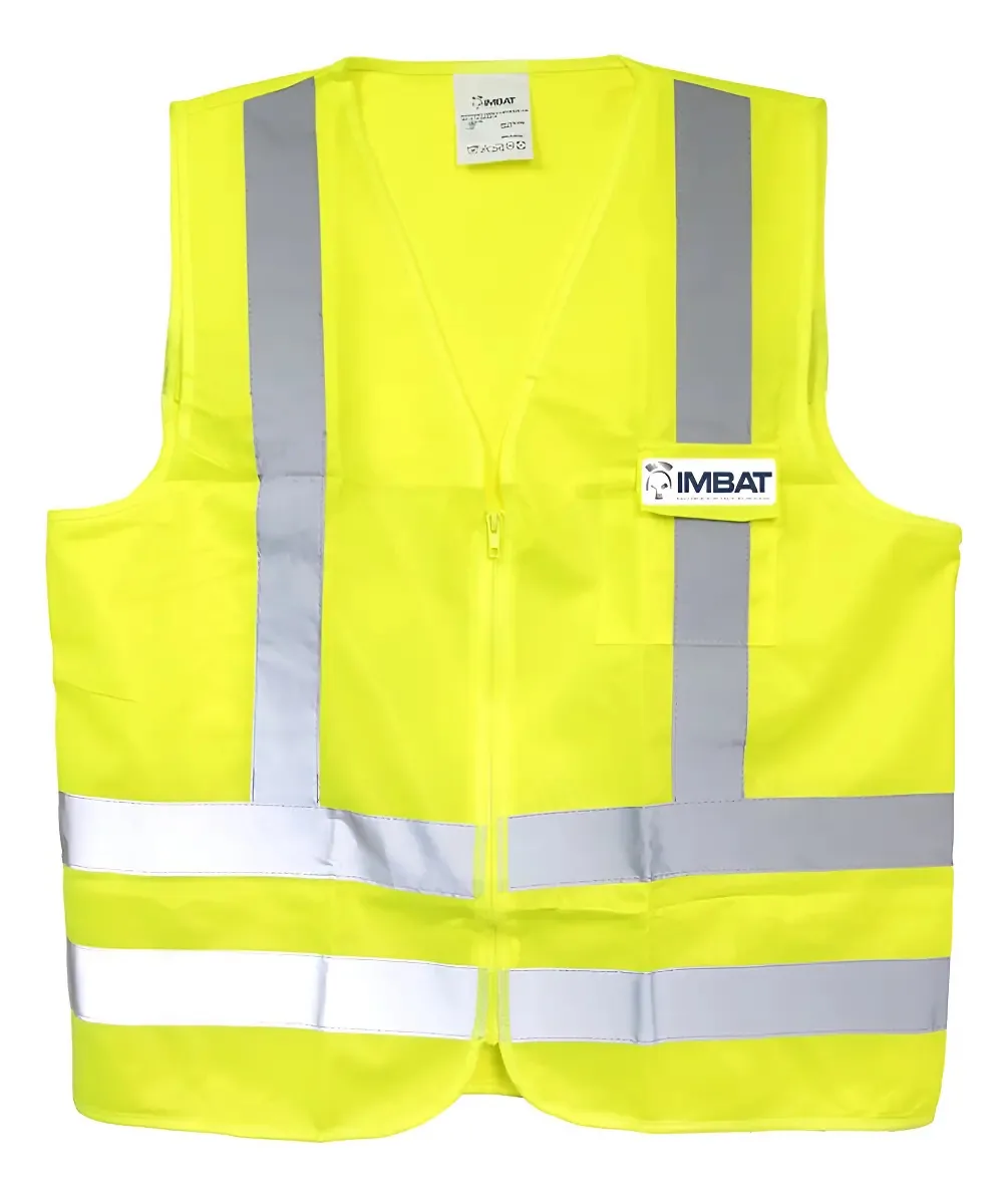 Colete Refletivo Com 1 Bolso Amarelo G Imbat