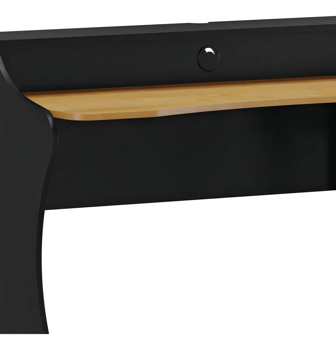 Mesa Gamer Madri Carvalho/preto Finestra
