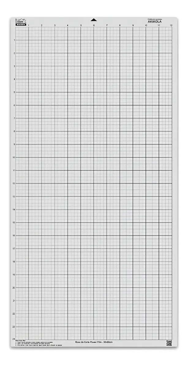 2 Bases De Corte 30x60 C/cola - Para Silhouette Cameo Cor Branco