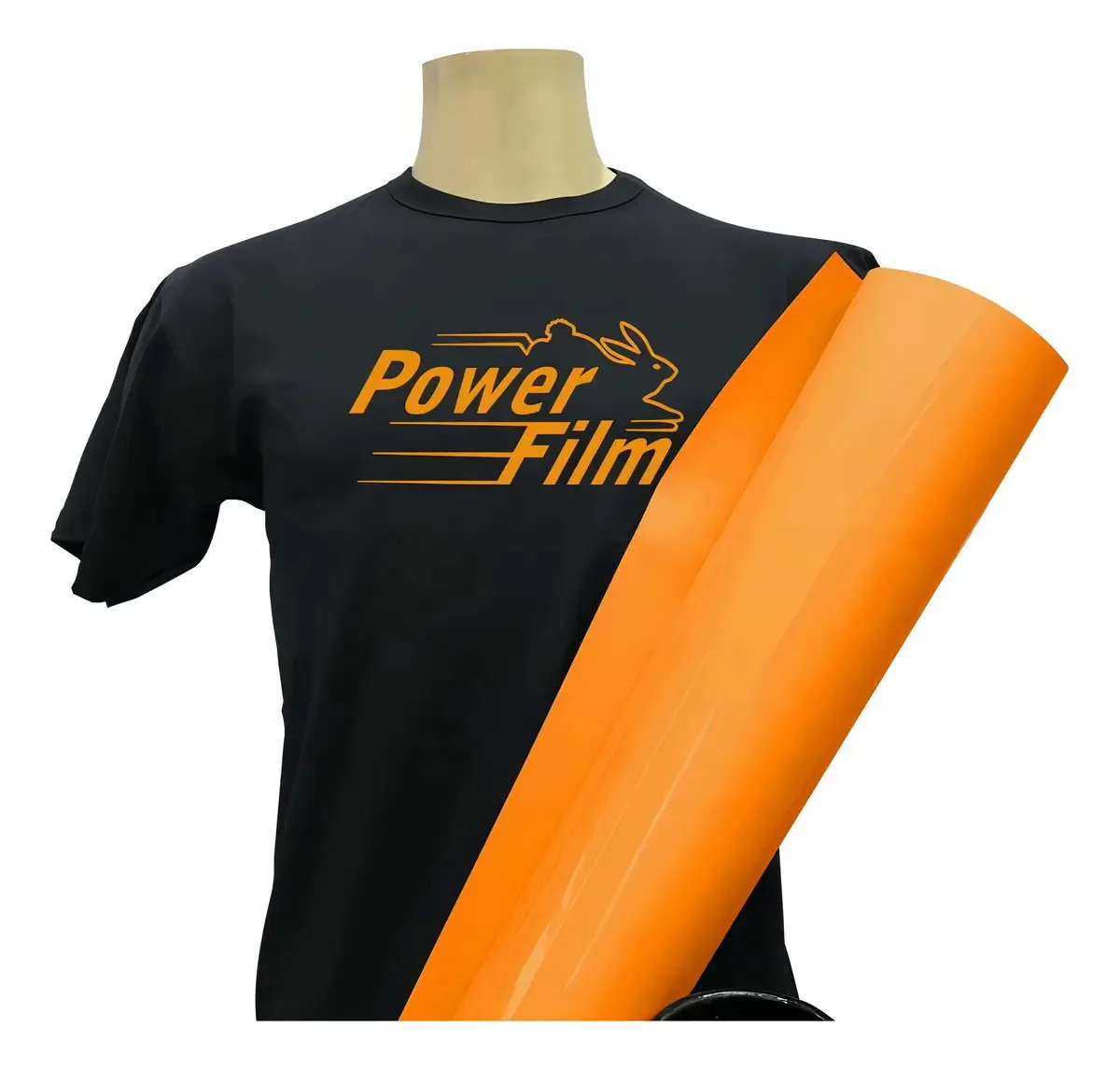 Power Film Premium - Bobina 50cmx1m - Laranja