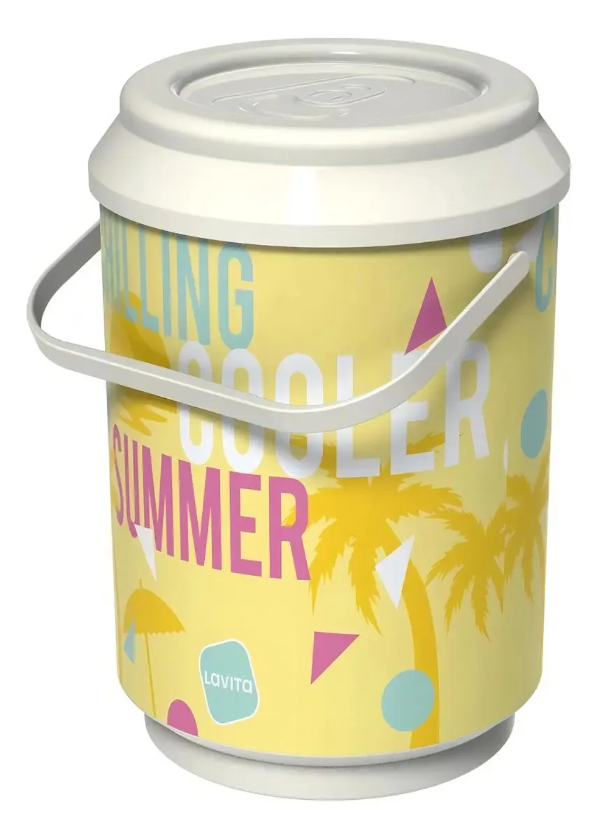 Cooler 10 Latas Summer Branco