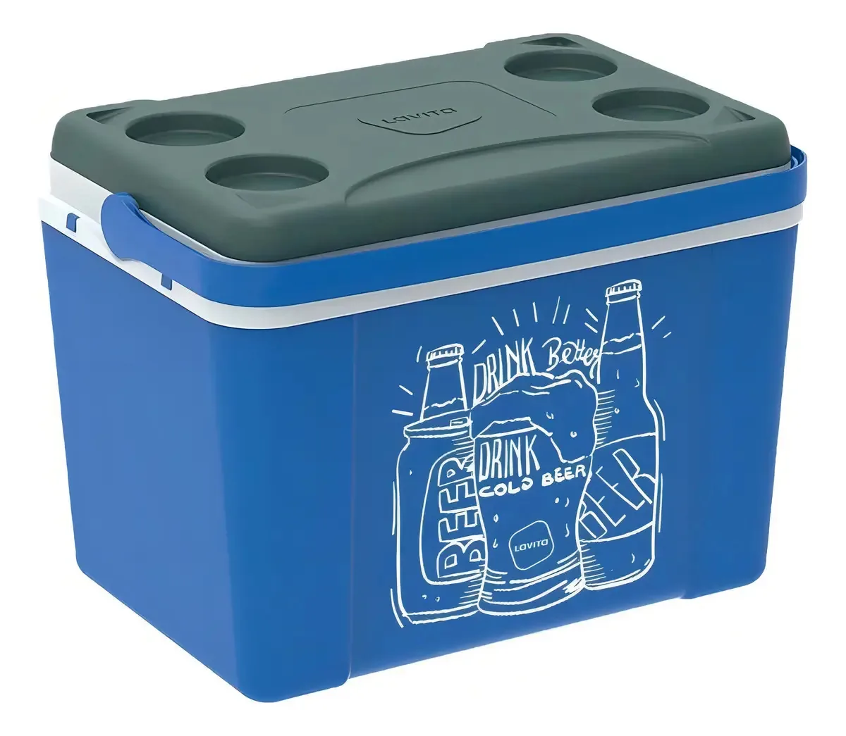 Caixa Térmica 22l - Azul Beer