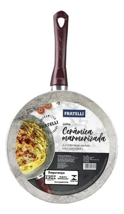 Frigideira Cerâmica Marmorizada 26 Fratelli