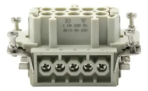 Inserto Fêmea 10 Polos + Terra 16a / 500vca
