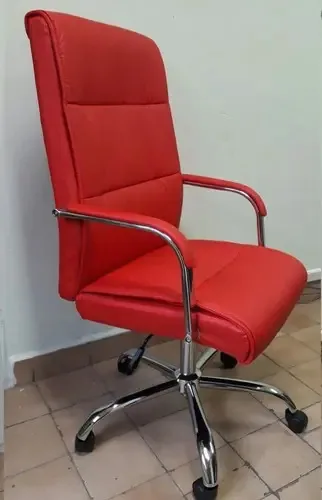 Cadeira Escritório Presidente Anita Cor Vermelho