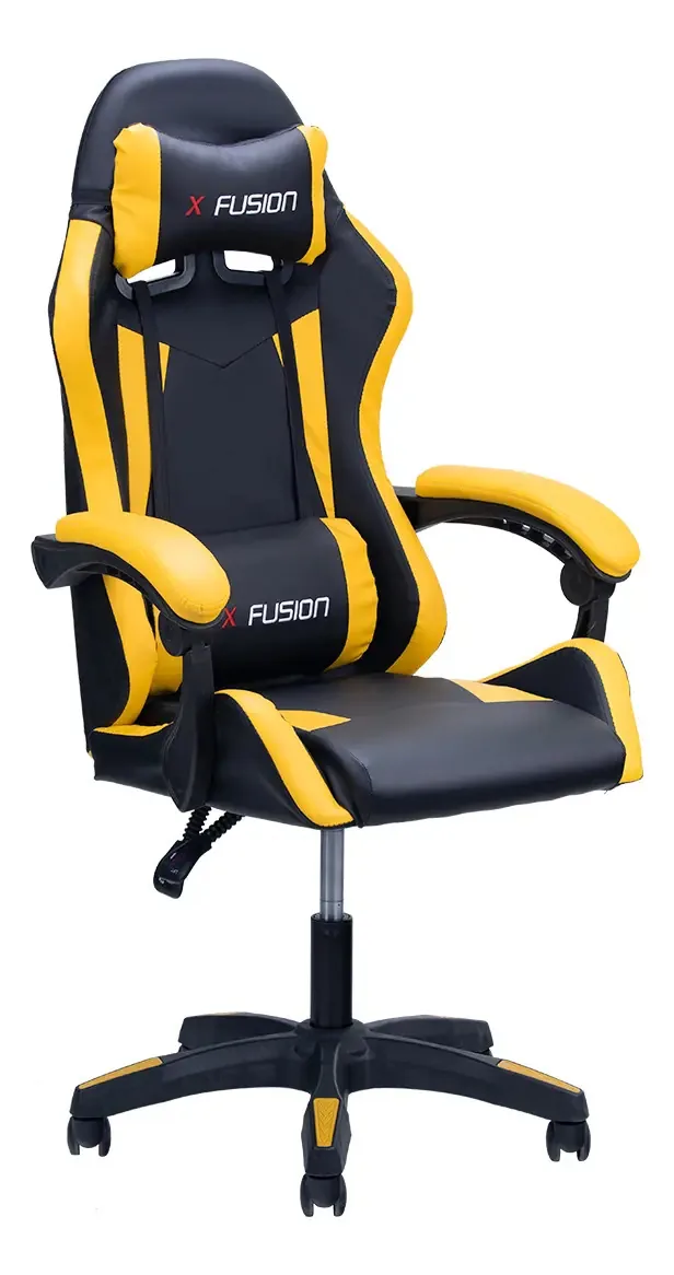Cadeira Gamer Home Office Amarelo