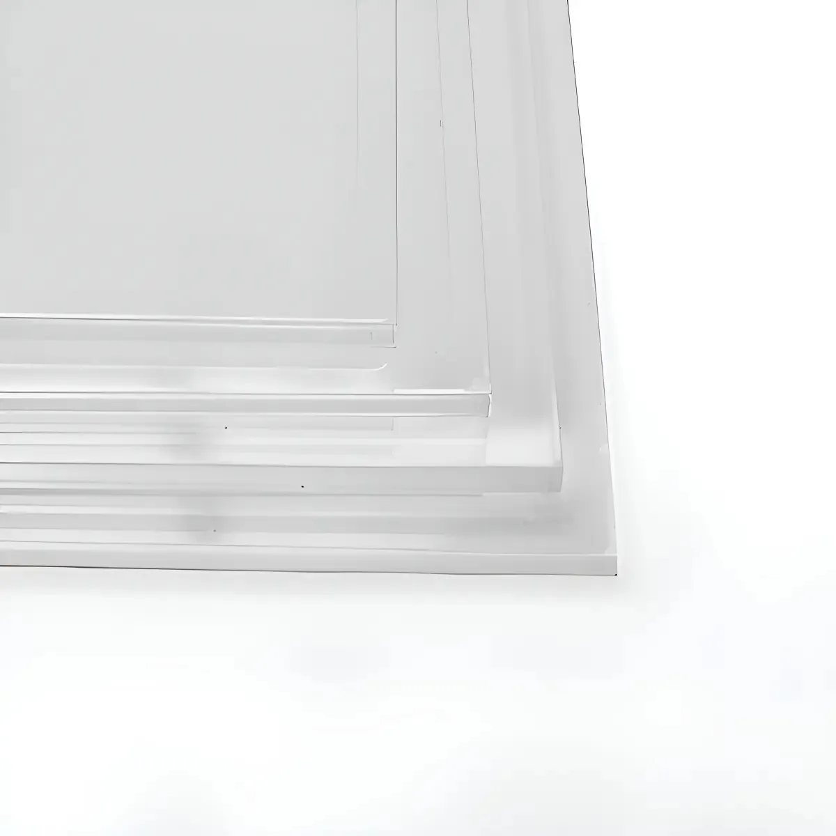 Chapa Acrílico 2mm Transparente 100x50cm Placa Cristal