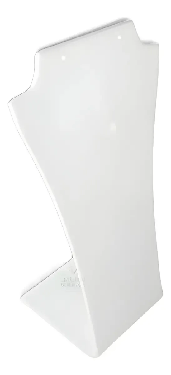 Mostruário Expositor 28cm Corrente Colar Brinco Bijuterias Branco