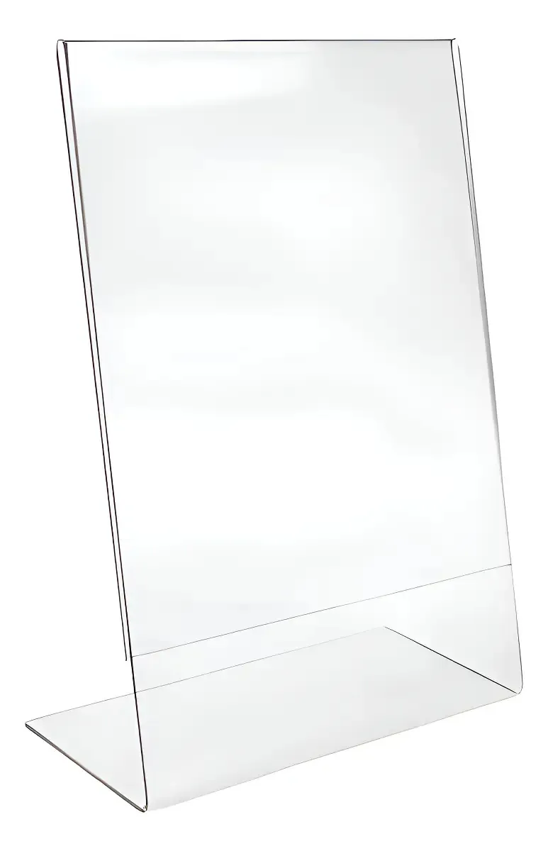 Display Acrílico Mesa 15x21cm Kit 5 Peças Transparente