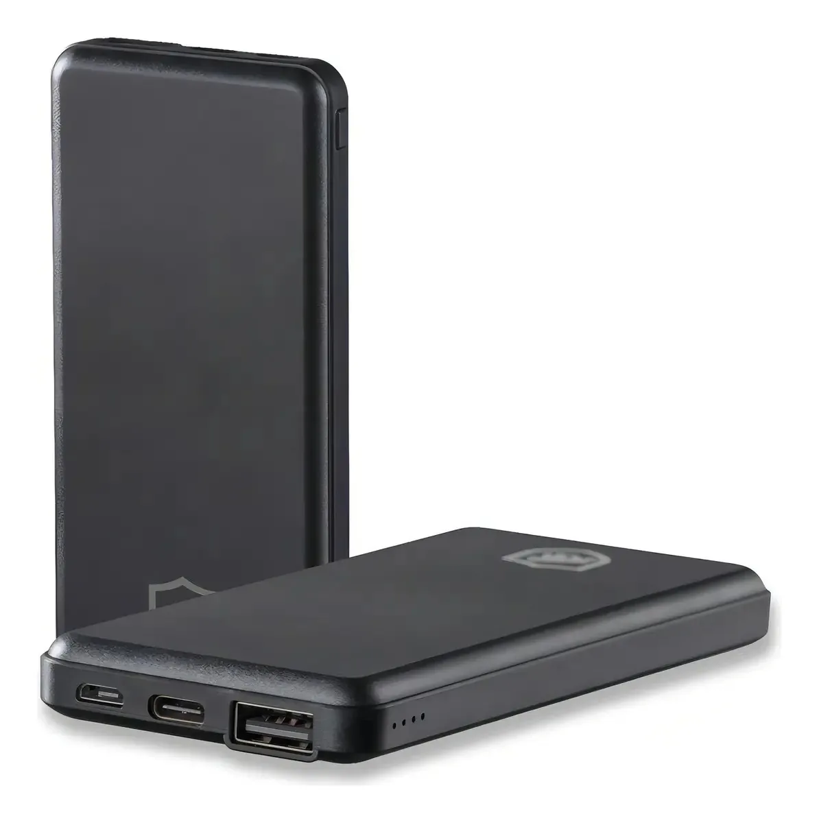 Carregador Portátil GShield Power Bank 10000mAh USB Compatível iPhone Samsung Preto