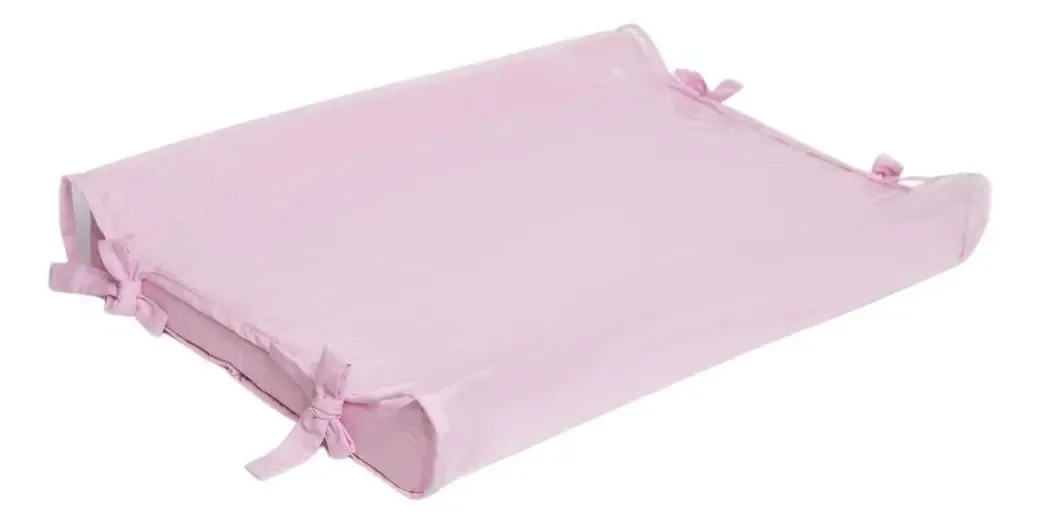 Trocador Americano Anatômico Bebê Enxovais Rosa Claro