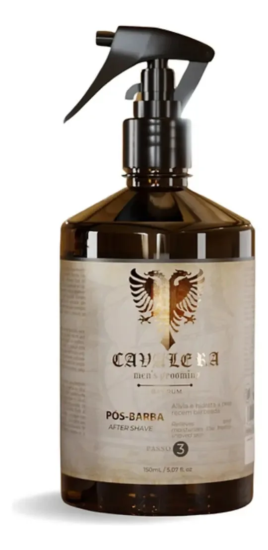 Loção Pós Barba Profissional Cavalera Bay Rum 500ml