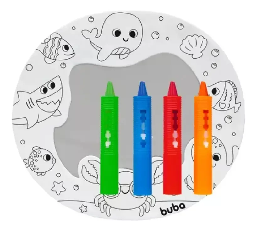 Espelhinho Hora De Atividades Do Banho Buba