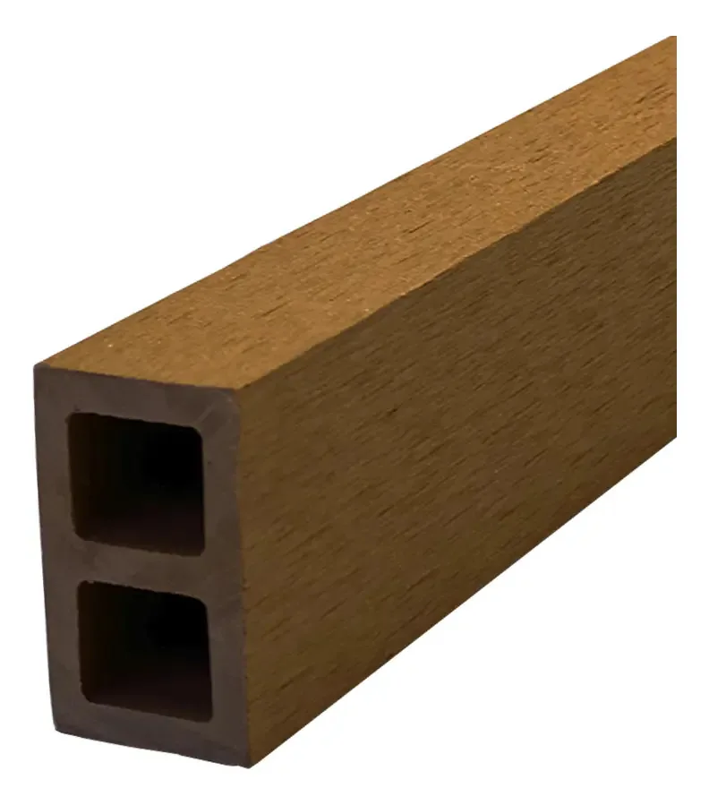 Brise Externo Woopo WPC Teca 2,9x2,5x5cm Para Fachadas e Pergolados