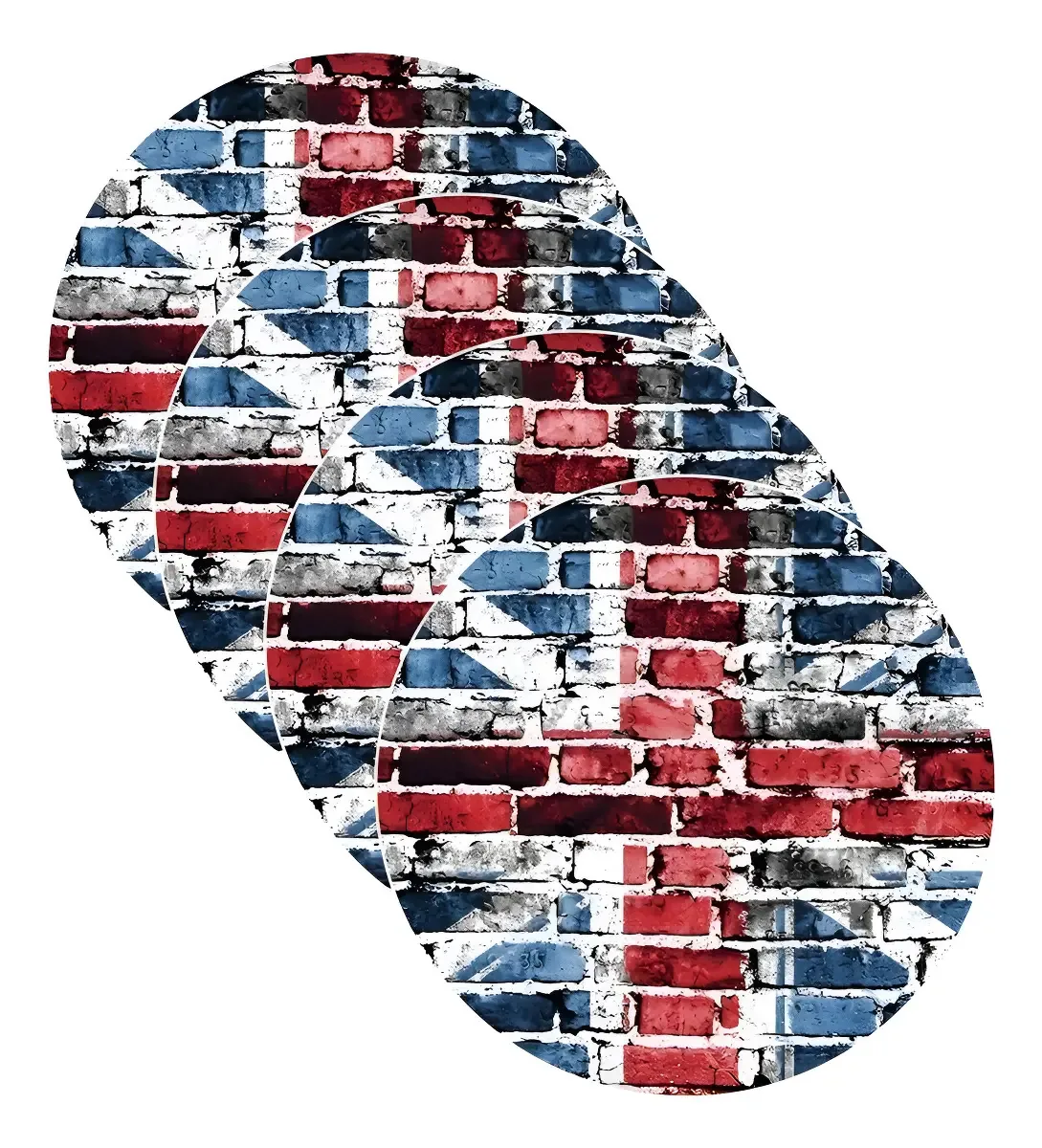 Capa Sousplat Inglaterra - 4 Peças
