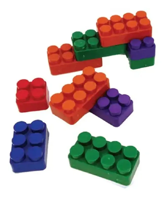 Blocos De Montar 30 Peças Uriarte