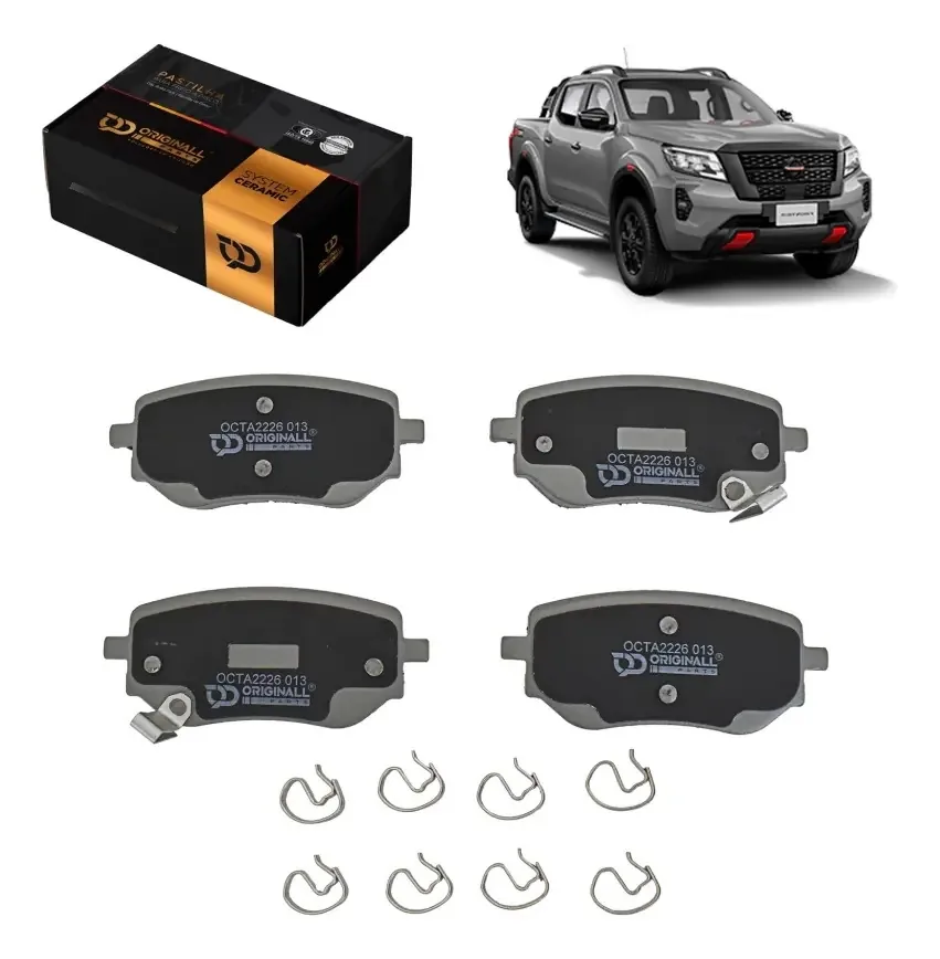 Pastilha Freio Traseira Cerâmica Nissan Frontier 2.3 2024