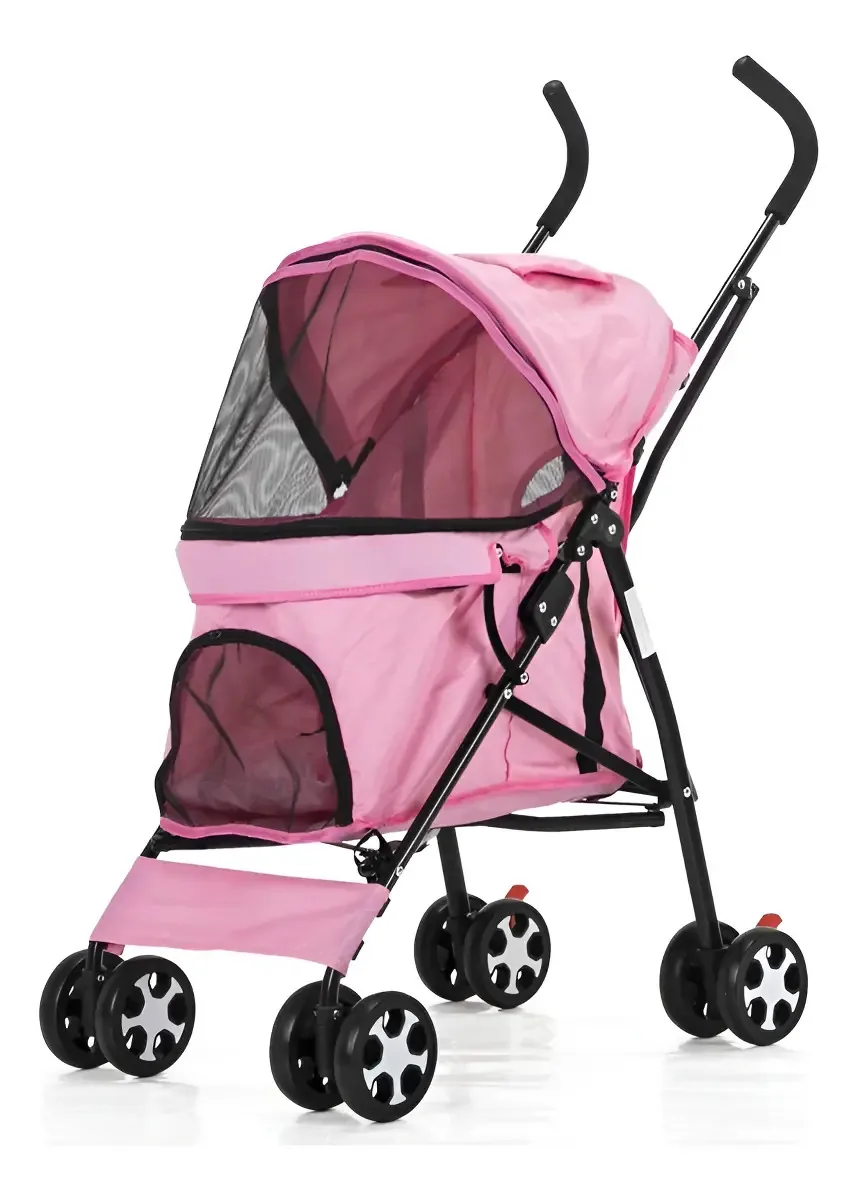 Carrinho Pet Rosa Mais Dog