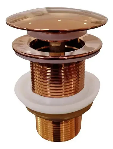 Válvula Click Para Lavatorio Rose Gold Ravena