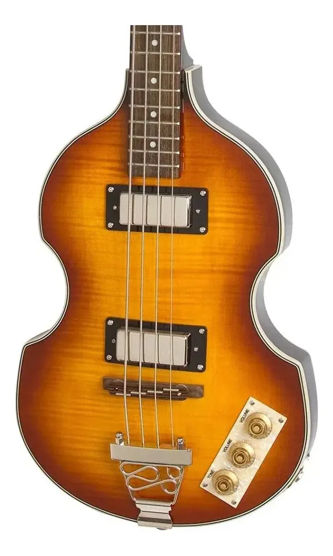 Contrabaixo 4 Cordas EpiPhone Viola Bass Vintage Sunburst