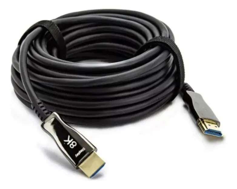 Cabo Hdmi 2.1 8k Fibra 20 Metros
