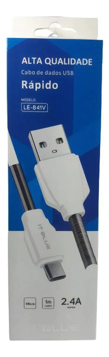 Cabo De Dados Micro Usb It -blue