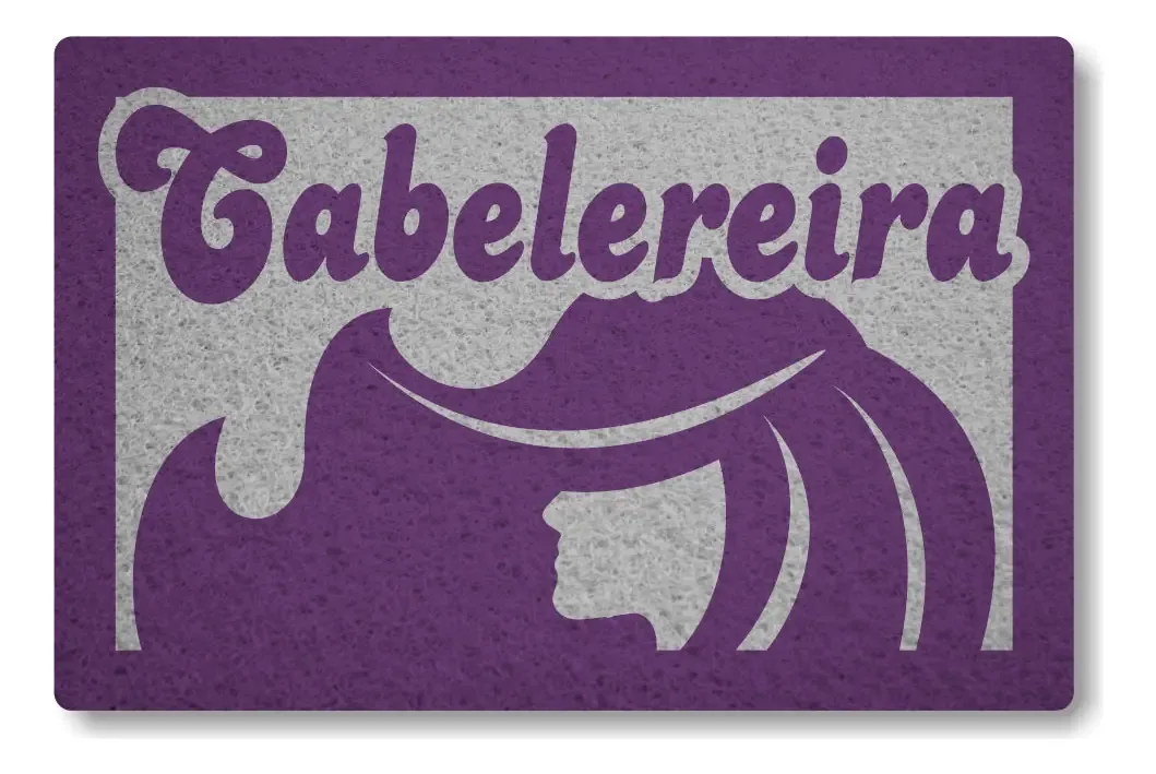 Capacho Global Sinos Cabelereira - Roxo