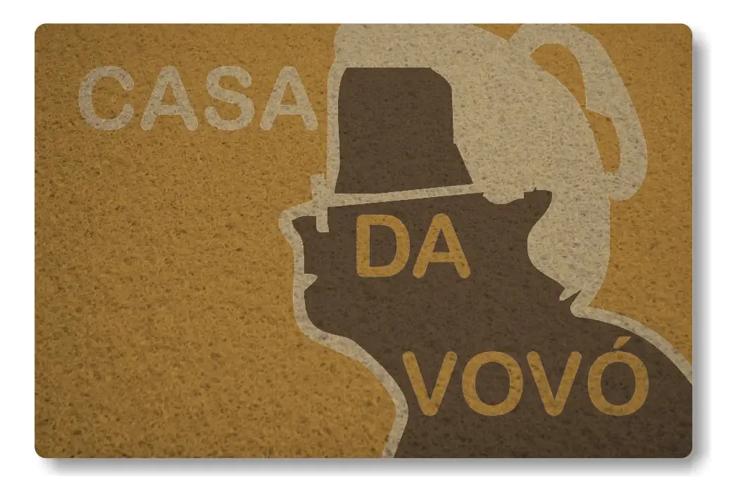 Capacho Global Sinos Casa Da Vovo - Ouro