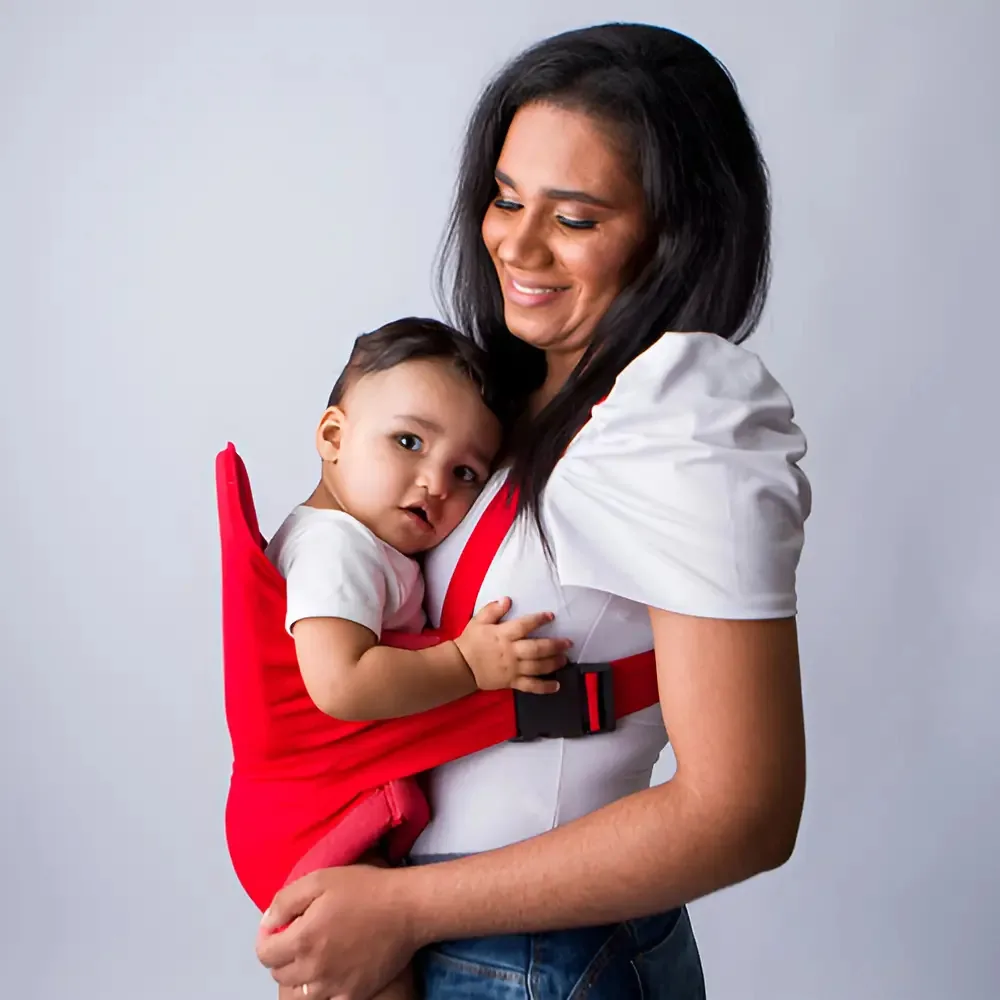 Canguru Para Bebê Vermelho Bublim