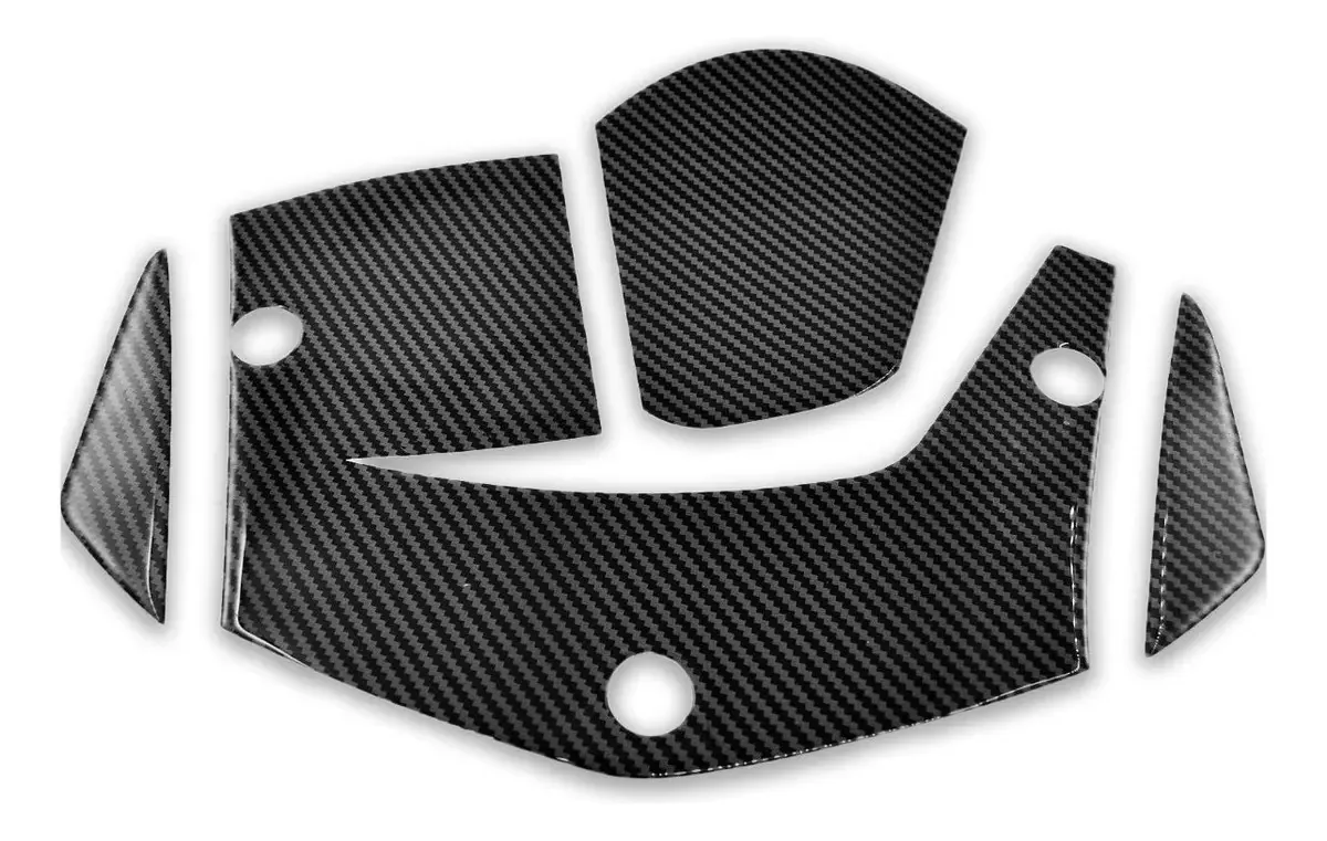 Adesivo Protetor F-800r Carenagem Farol Carbono Material 3m