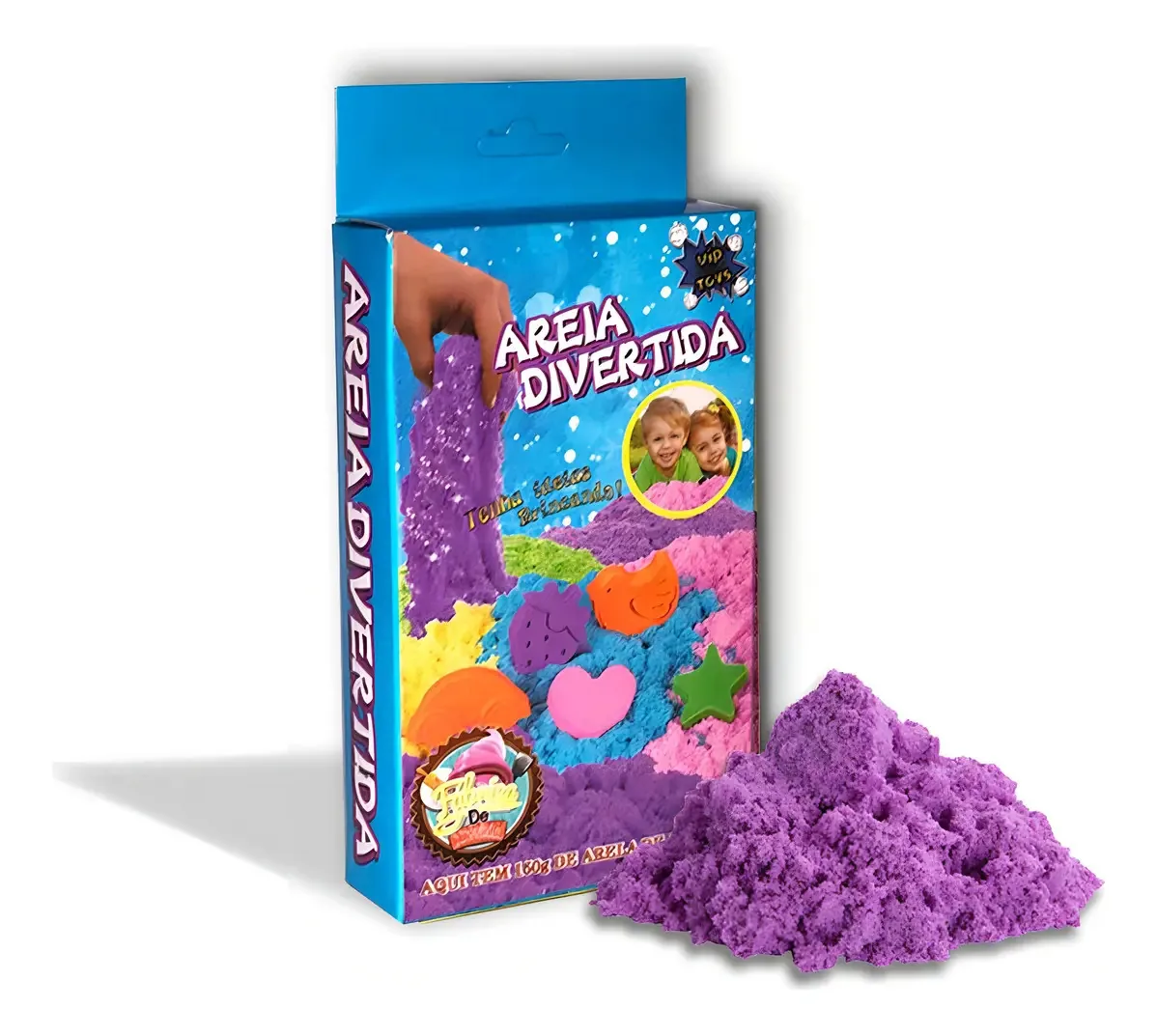 Massinha De Modelar Areia Divertida 150g