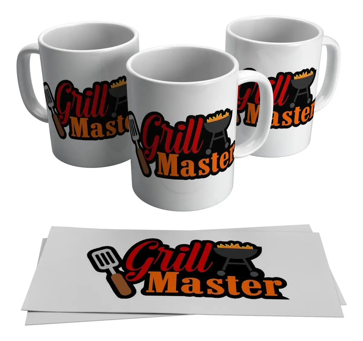 Caneca Grill Master Chef Chefe Cozinha Comida 325ml