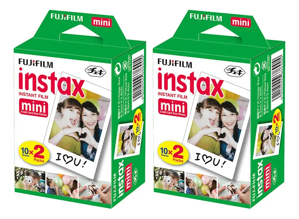 Filme Instantâneo Fujifilm para Câmera Instax Mini 40 Fotos