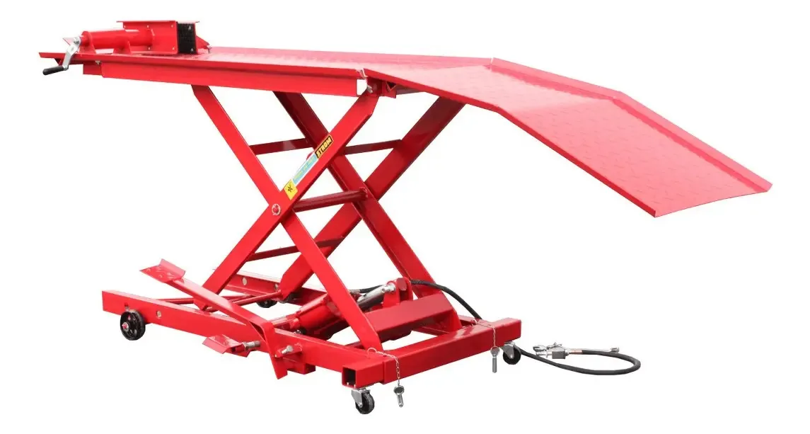 Strom Rampa De Elevação Para Motos 450 Kg - Ld-m03803