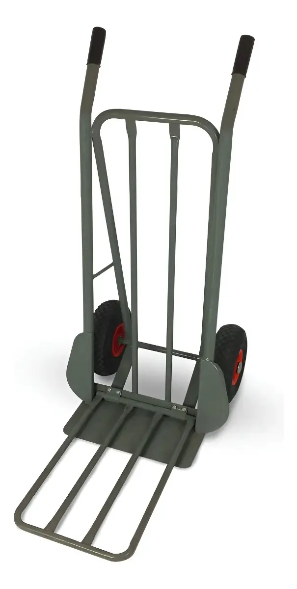 Carrinho de Carga Strom 280kg Metal Dobrável Plataforma 2 Rodas