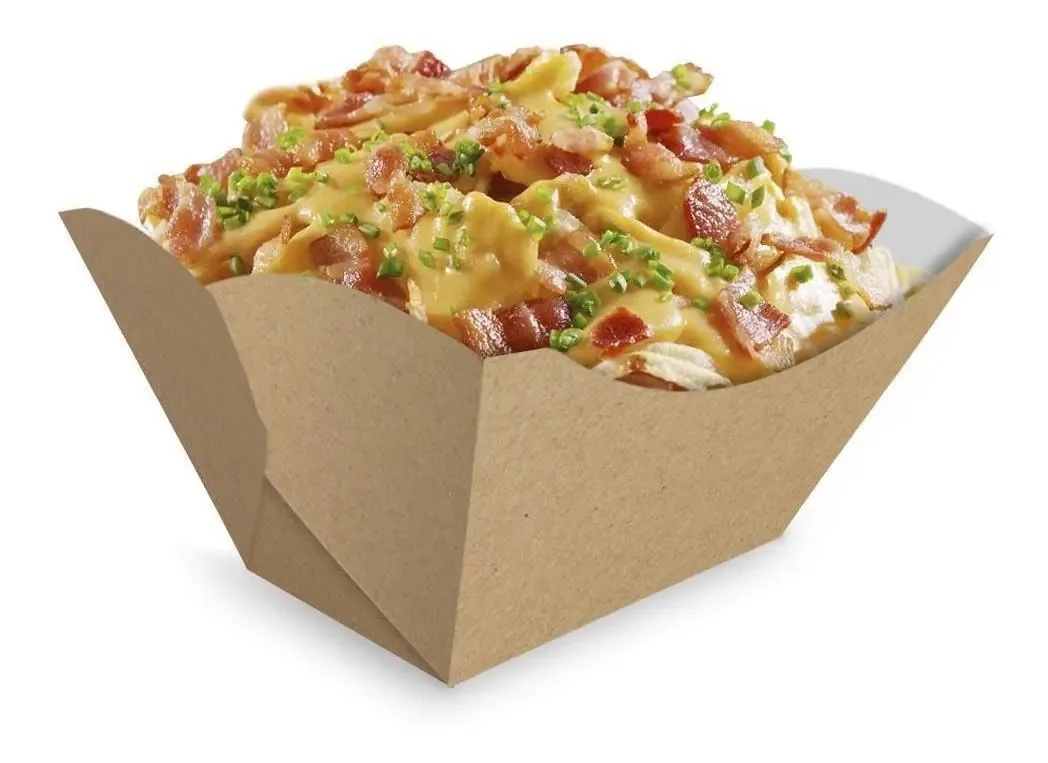 Embalagem Bandeja Multiuso E Nachos G Xadrez 200un
