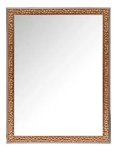 Espelhos Decorativo Retangular 44 X 34 Cm Cobre