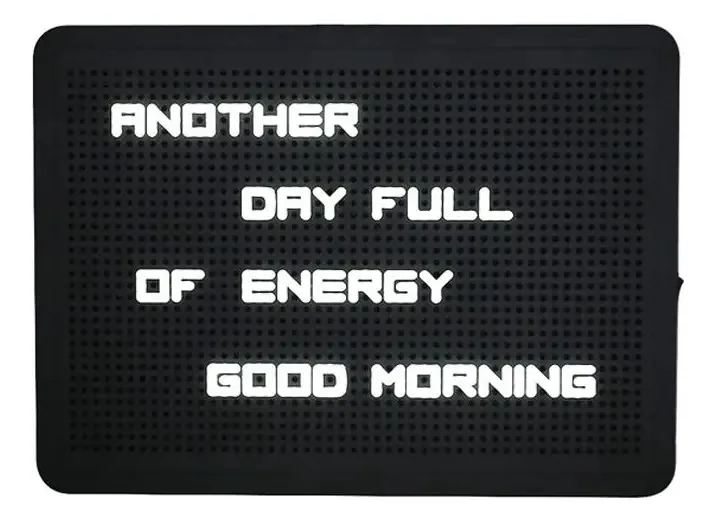 Luminária Letreiro Pixel Peg Board Led