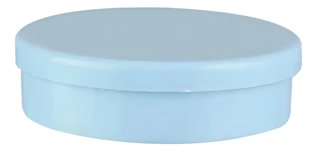Latinha Plast Azul Bb C/10 Un Mirandinha