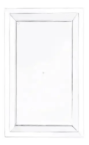 Bandeja Ret 310x190cm Transparente 4177026 Mirandinha