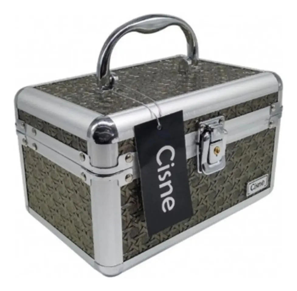 Maleta De Maquiagem Verde Cisne Csn-5120cc