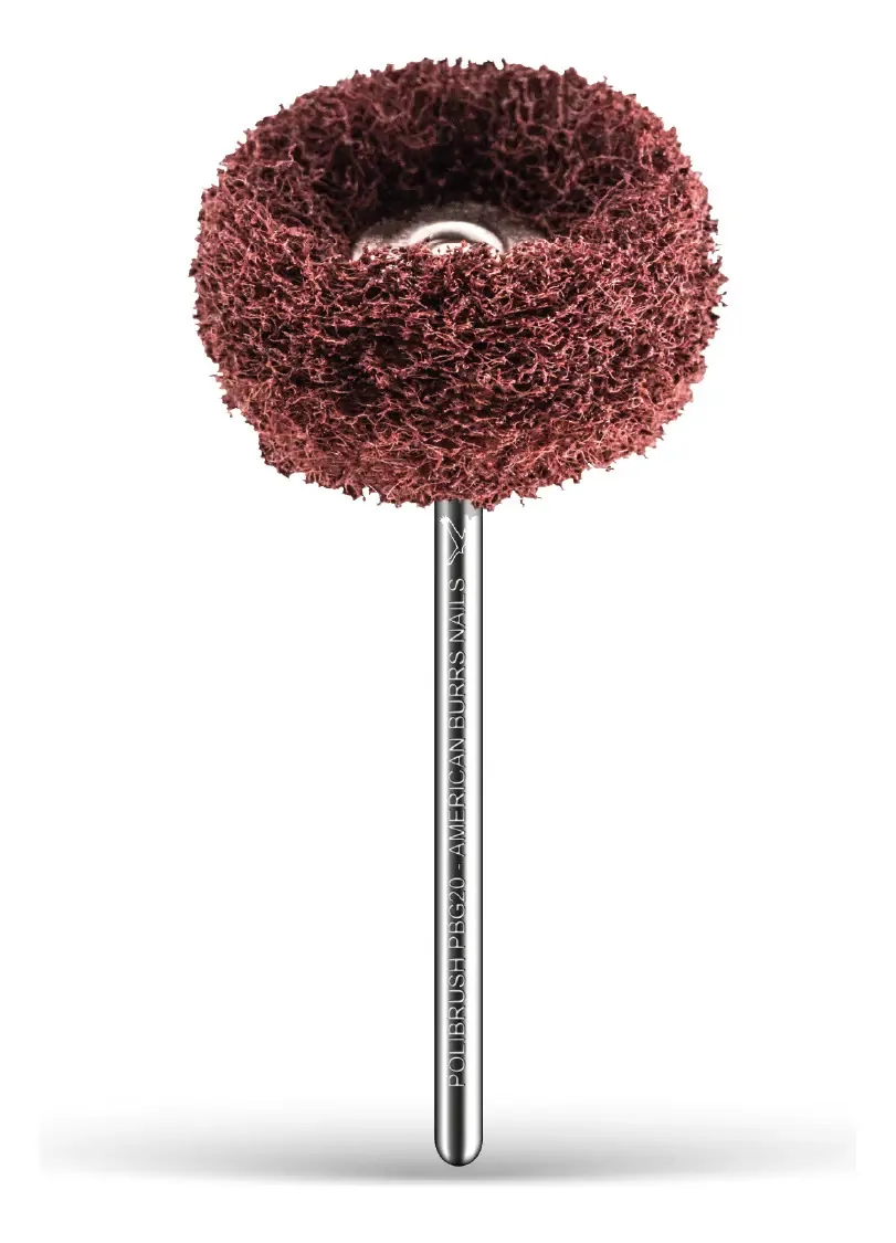 Escova Polibrush Grossa Pbg20 - American Burrs Nails