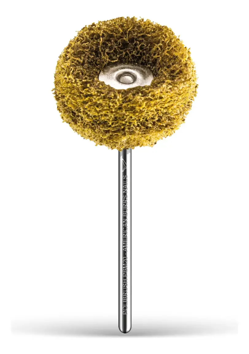 Escova Polibrush Média Pbm20 - American Burrs Nails