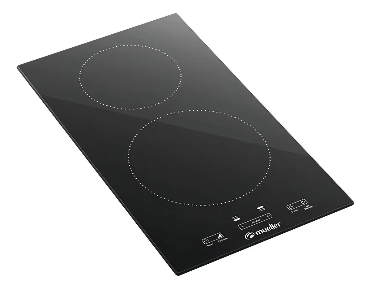 Cooktop Mueller 2 Bocas de Indução MCI162BG1 Preto